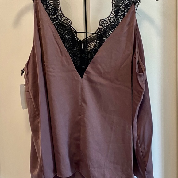 Stunning Purple Women’s Plus size Lace Trim Satin Cami, brand new condition. - Picture 9 of 10